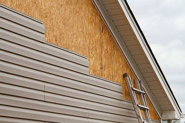 Professional Siding Inspection technician working in Olney, TX